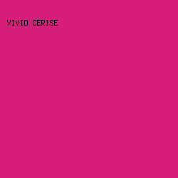 D41E79 - Vivid Cerise color image preview
