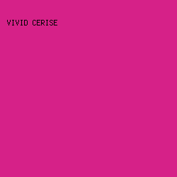 D62188 - Vivid Cerise color image preview