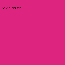 DD2580 - Vivid Cerise color image preview
