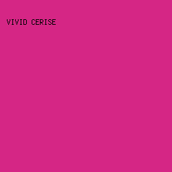 d52685 - Vivid Cerise color image preview