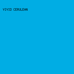 00ADE4 - Vivid Cerulean color image preview