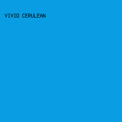 099ee4 - Vivid Cerulean color image preview