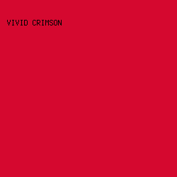D5082F - Vivid Crimson color image preview