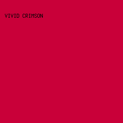 c90039 - Vivid Crimson color image preview