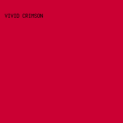 cb0033 - Vivid Crimson color image preview