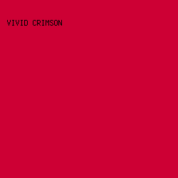 cd0034 - Vivid Crimson color image preview
