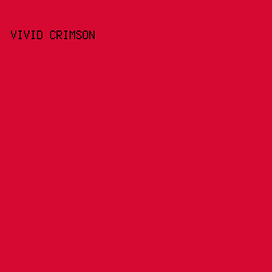 d60933 - Vivid Crimson color image preview