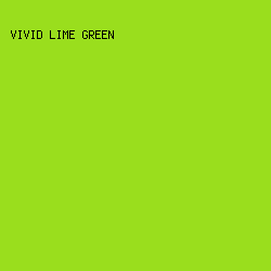 9ade1d - Vivid Lime Green color image preview