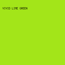 A3E519 - Vivid Lime Green color image preview