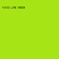 A7E416 - Vivid Lime Green color image preview