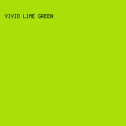 A8E008 - Vivid Lime Green color image preview