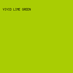 A9CD03 - Vivid Lime Green color image preview