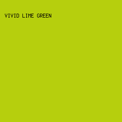 B6CF0D - Vivid Lime Green color image preview
