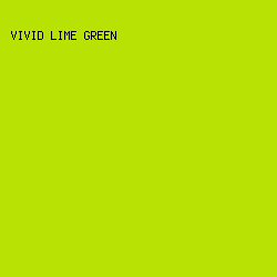 B7E203 - Vivid Lime Green color image preview