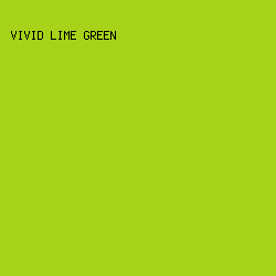 a6d219 - Vivid Lime Green color image preview