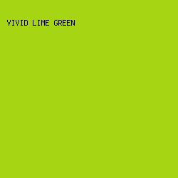 a6d514 - Vivid Lime Green color image preview