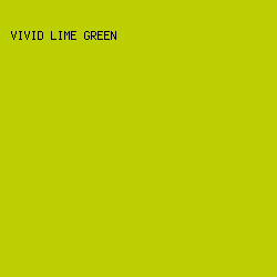 bccf02 - Vivid Lime Green color image preview