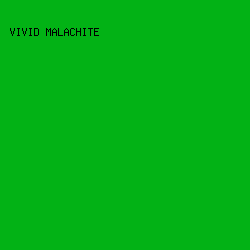 02b215 - Vivid Malachite color image preview