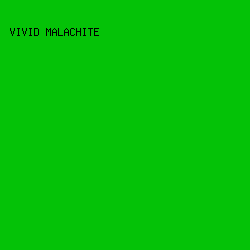 04C207 - Vivid Malachite color image preview