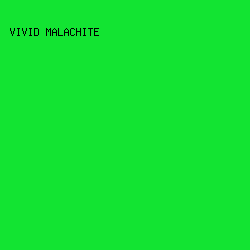 12E432 - Vivid Malachite color image preview