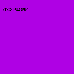 AF01E4 - Vivid Mulberry color image preview