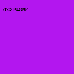 B316EF - Vivid Mulberry color image preview