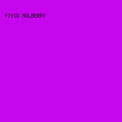 c607ee - Vivid Mulberry color image preview
