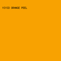F8A201 - Vivid Orange Peel color image preview