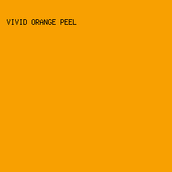 f8a001 - Vivid Orange Peel color image preview