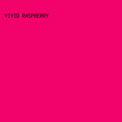 F1036B - Vivid Raspberry color image preview