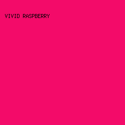 F30B69 - Vivid Raspberry color image preview
