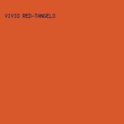 d8582b - Vivid Red-Tangelo color image preview
