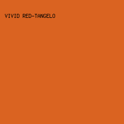 da6321 - Vivid Red-Tangelo color image preview