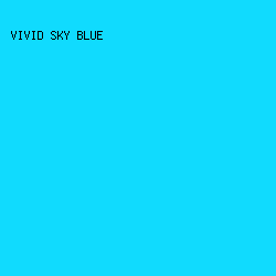 10DBFE - Vivid Sky Blue color image preview