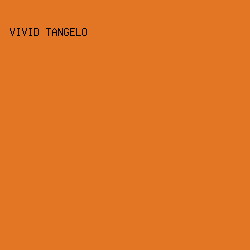 E37624 - Vivid Tangelo color image preview