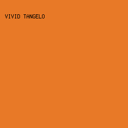 E87927 - Vivid Tangelo color image preview