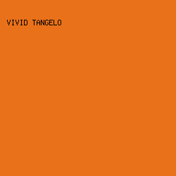 E9711A - Vivid Tangelo color image preview