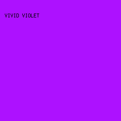 ad11ff - Vivid Violet color image preview