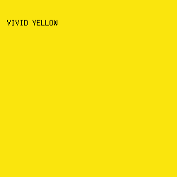 FAE50D - Vivid Yellow color image preview