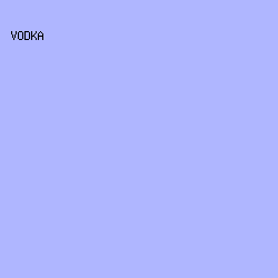 AFB6FF - Vodka color image preview