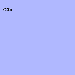 B0B8FF - Vodka color image preview