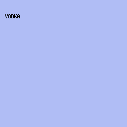 B0BDF5 - Vodka color image preview