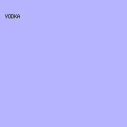 B5B4FF - Vodka color image preview