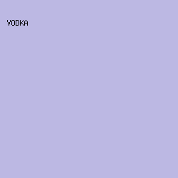 BCB8E3 - Vodka color image preview