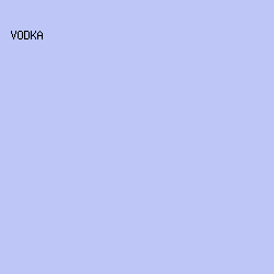 BDC6F6 - Vodka color image preview
