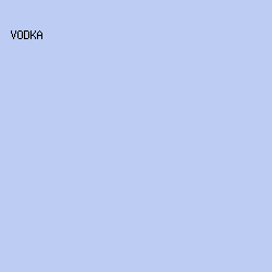 BDCCF2 - Vodka color image preview