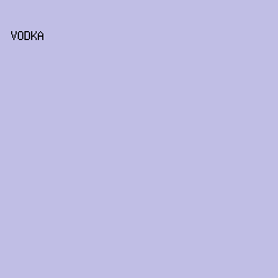 C0BEE5 - Vodka color image preview