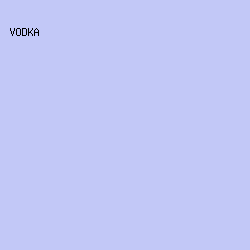 C2C8F7 - Vodka color image preview