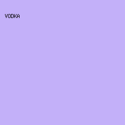 C3B0F9 - Vodka color image preview