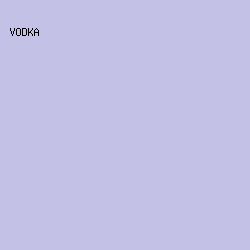 C3C1E6 - Vodka color image preview